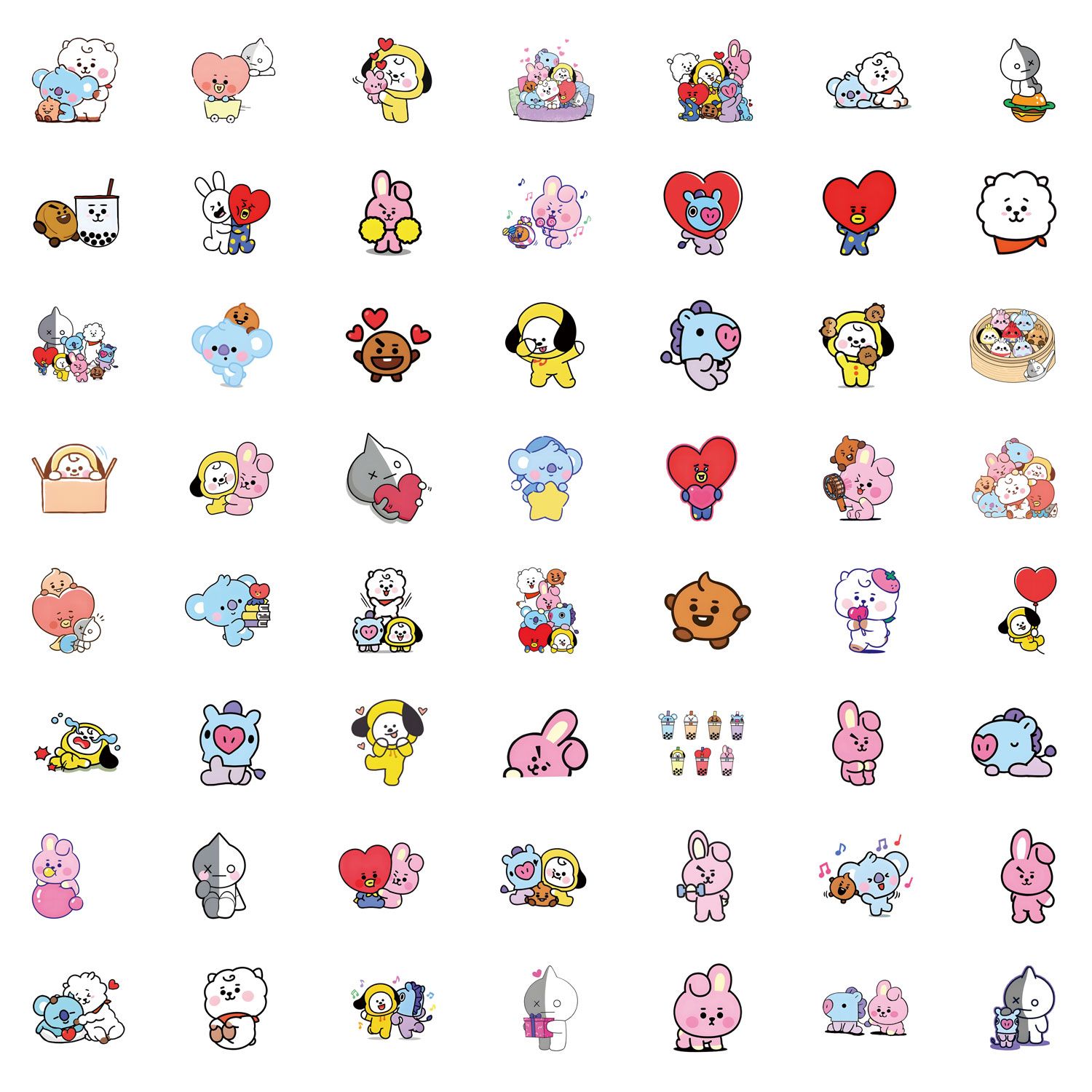 Merchandise Anime BT21, Adesiv - Anime Merchandise Mugs recensione e prezzo